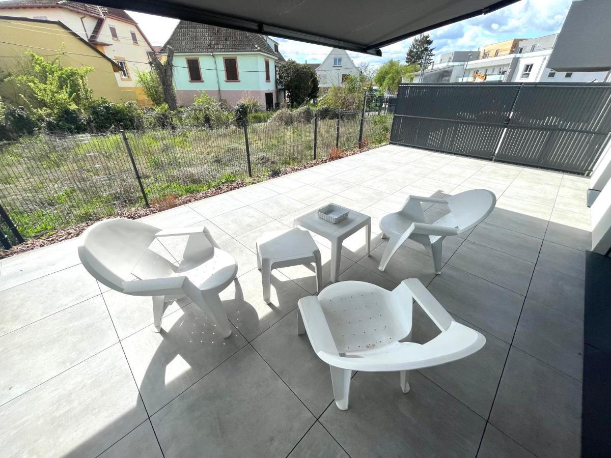 Magnifique 2 Pieces, Tout Equipe, Terrasse Privee Колмар Екстериор снимка